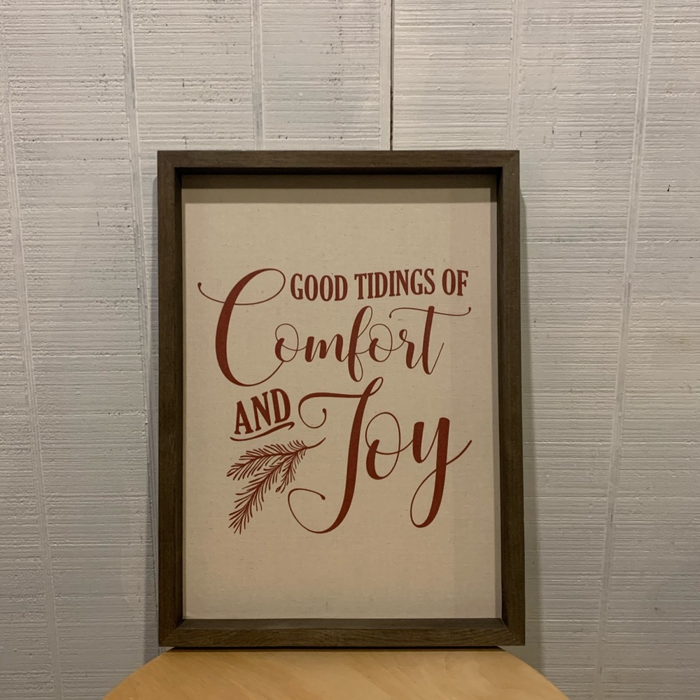 Holiday wall art